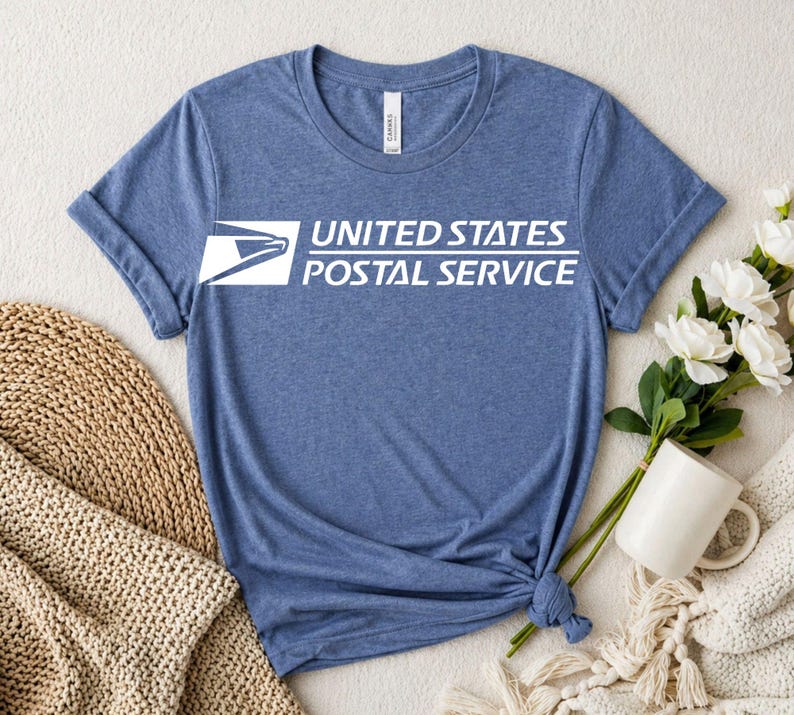USPS United States Postal Service | Postal Carrier Worker | Post Office | USPS Shirt | United States Postal Service | USPS T-shirts Bild 5
