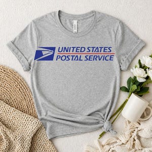 USPS United States Postal Service | Postal Carrier Worker | Post Office | USPS Shirt | United States Postal Service | USPS T-shirts Bild 3