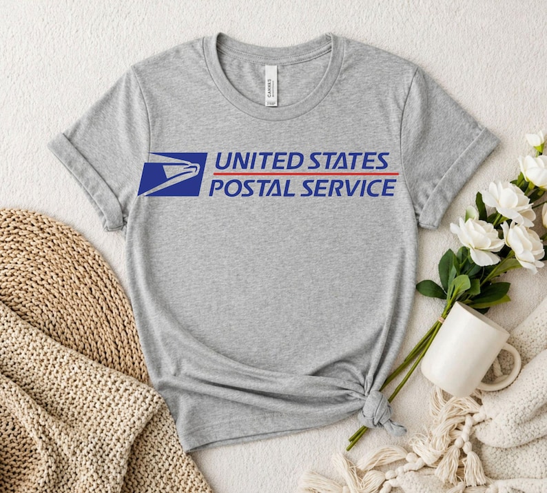 USPS United States Postal Service | Postal Carrier Worker | Post Office | USPS Shirt | United States Postal Service | USPS T-shirts Bild 3