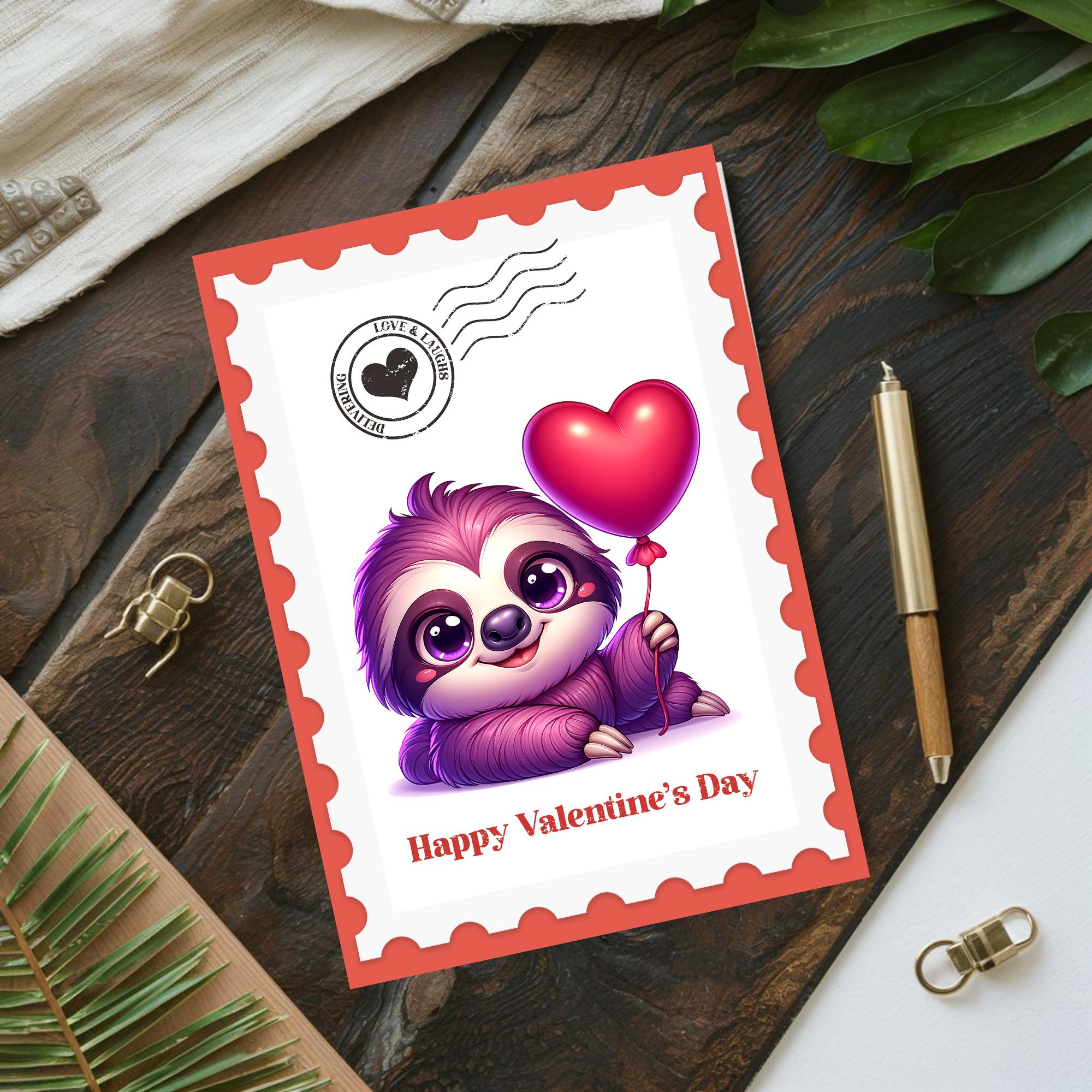 Animal Valentines Day Cards | Printable Animal Valentines for Kids ...