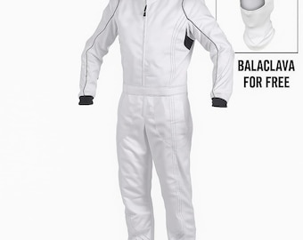 Digital Printed Go-Kart Racing Suit: Customizable Cordura Fabric