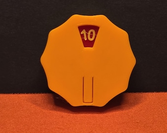 Mini Counter STL — Single-Digit Tabletop Score/Turn Tracker (Digital Download)