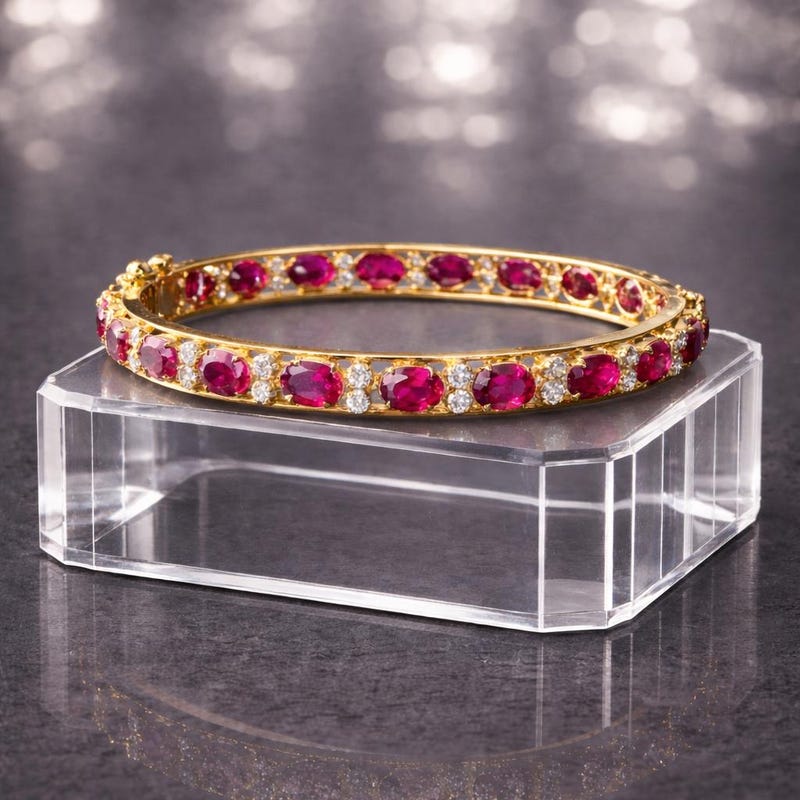 Victorian Ruby Bracelets - Etsy