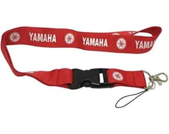 Yamaha Red Motorcycle Motorbike Lanyard