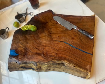 Mesquite butcher block made from salvaged, urban trees.