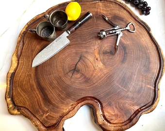 Extra Large Mesquite End Grain Butcher Block – Limited batch cutting board