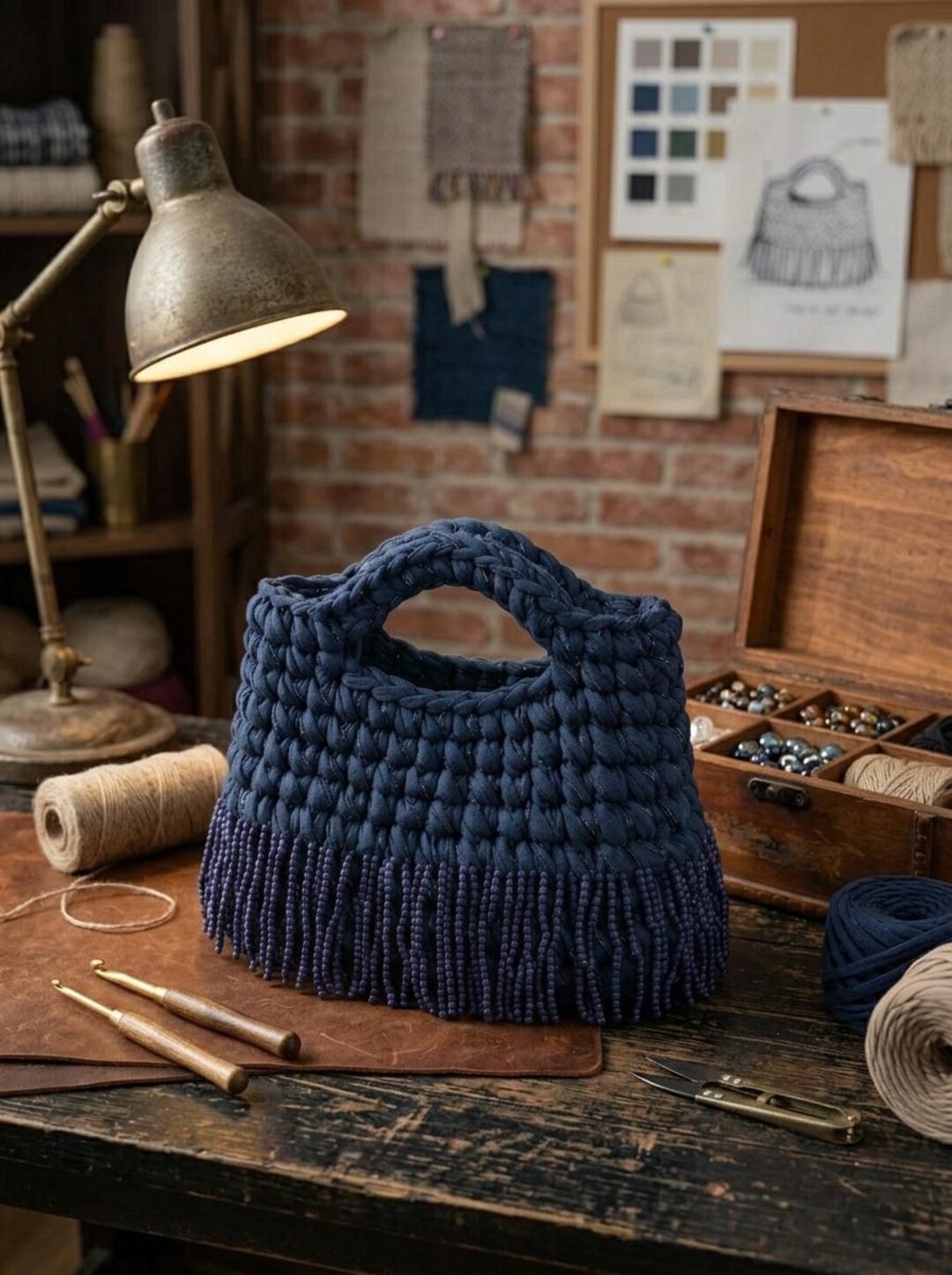 Crochet Handbag Pattern, Textured Purse, Beginner Bag Tutorial (PDF ...