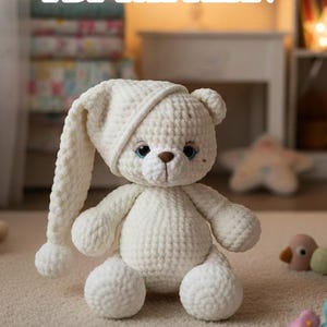 Teddy Bear Amigurumi Crochet Pattern: Plush Toy (PDF Pattern)