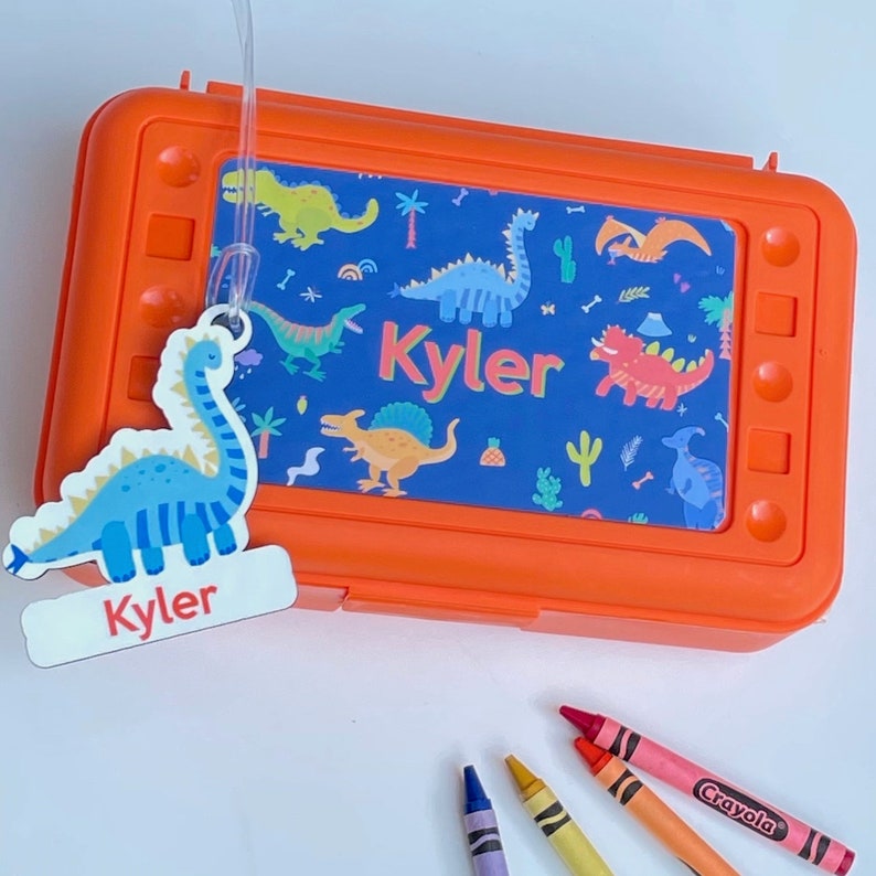 Personalized School Box Kids Children Pencil Box Craft Etsy