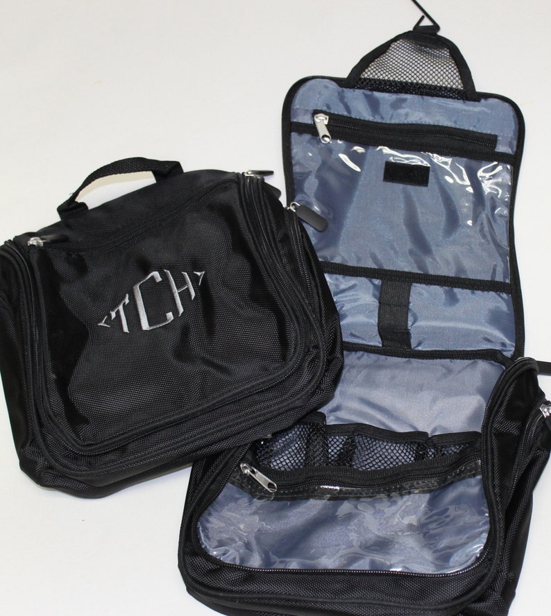 personalised hanging toiletry bag