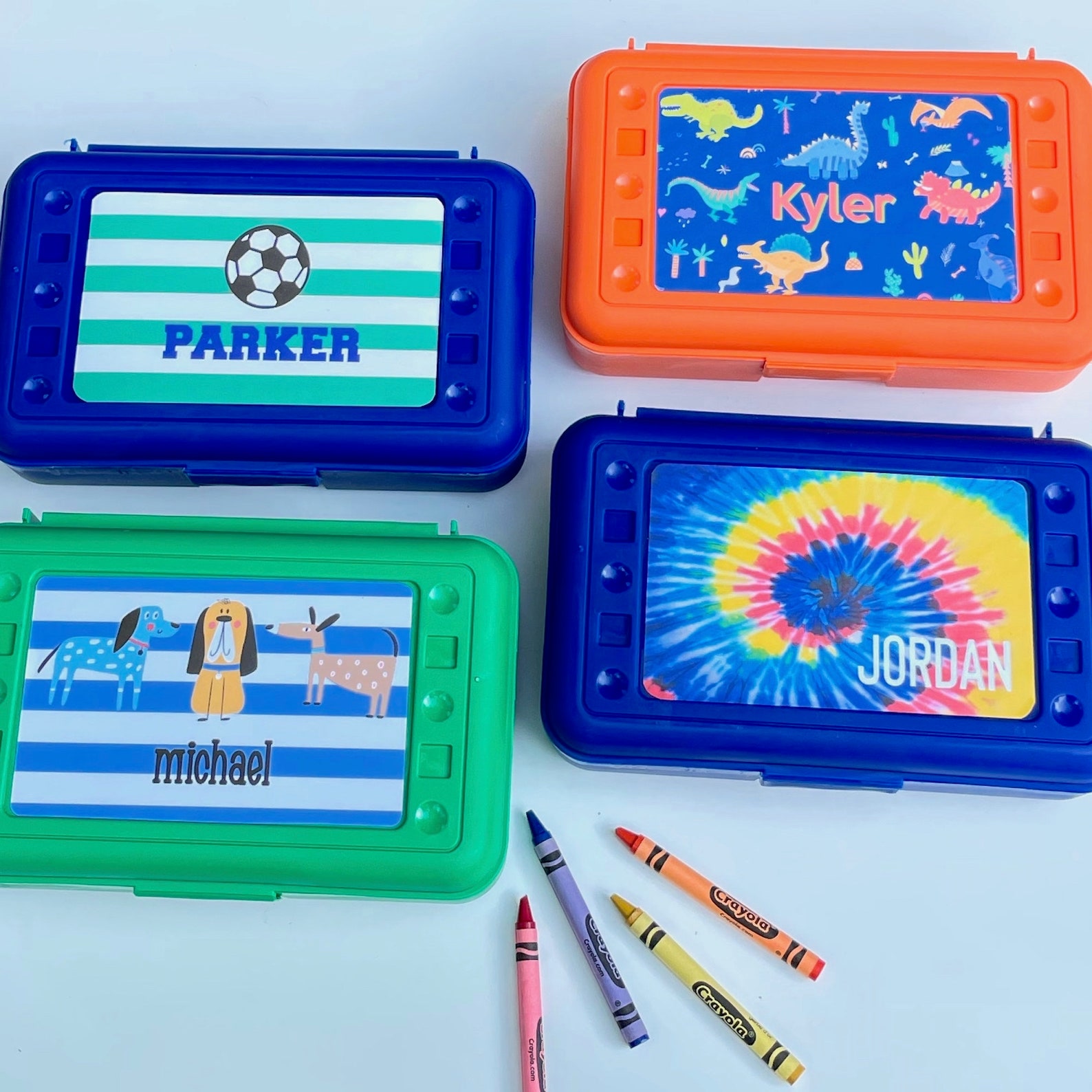 Personalized Pencil Box Back to School Kids Children Etsy