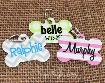 Personalized Pet Tag - Custom Dog Tag - Pet ID Tag with name