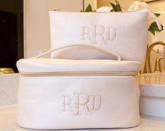 Monogram Train Case and Cosmetic Makeup Bag