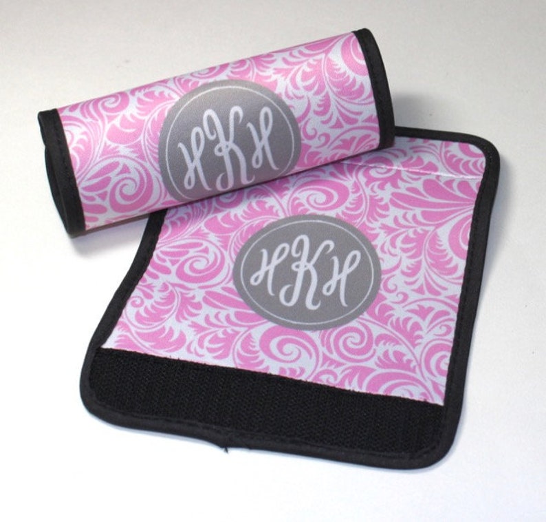 Monogram Luggage Wrap Travel Accessories Luggage Finder Etsy
