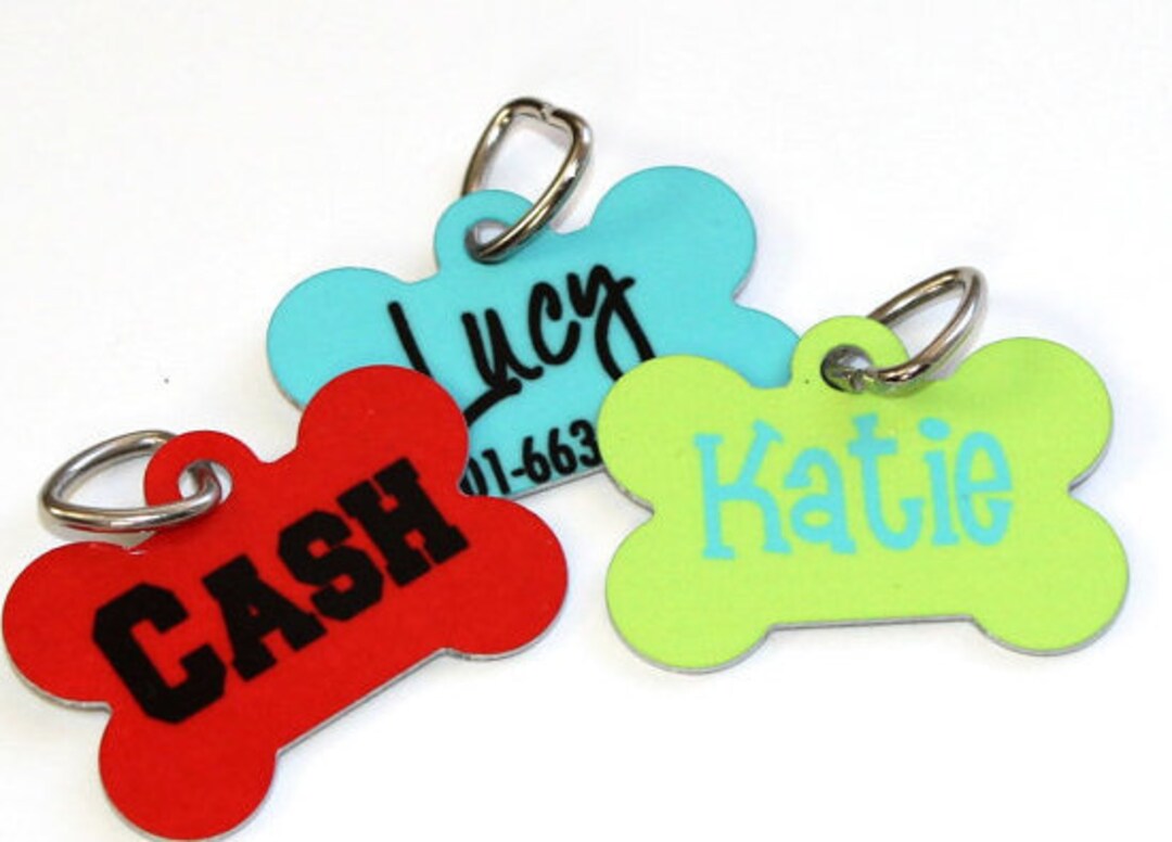 Personalized Pet ID Tag, Custom Dog Tag, Pet ID, Dog ID Tag, New Puppy