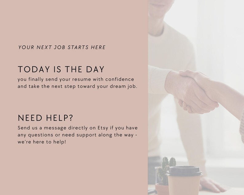 Photo Resume Template for Customer Service Canva CV Hospitality