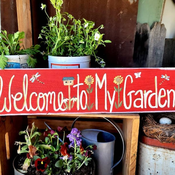 Wooden Yard Signs Etsy