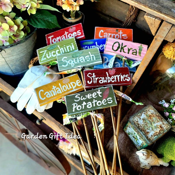 garden stakes,children's garden,vegetable labels,custom garden markers,outdoor garden stakes,school garden sign,birthday gift,gardening gift