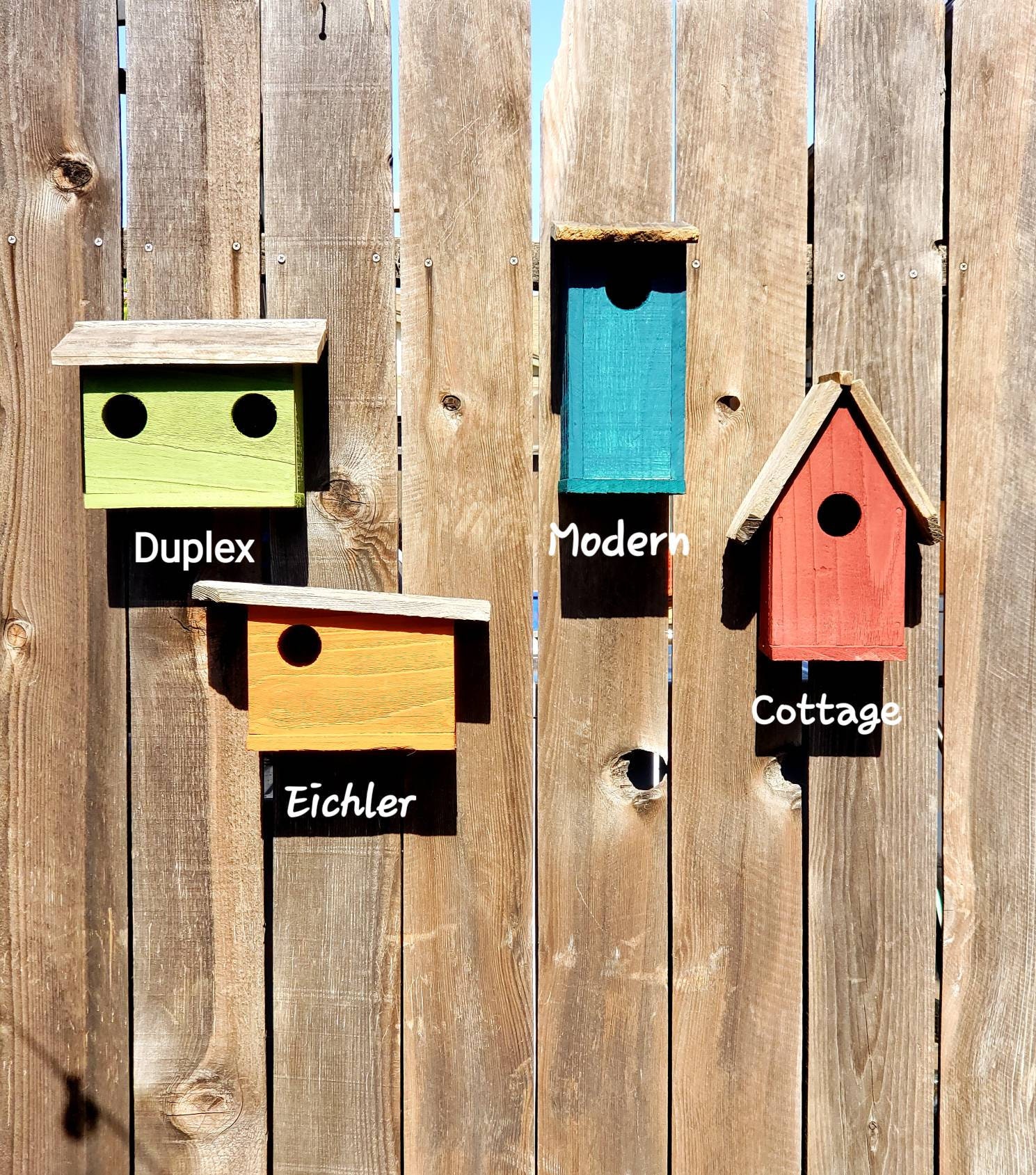 Custom birdhouse,personalize bird house,outdoor garden gift,modern