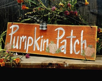 Pumpkin patch wood sign,fall front porch decor,autumn sign,fall wood sign,pumpkin sign,outdoor fall wood decor,autumn wreath pumpkin sign