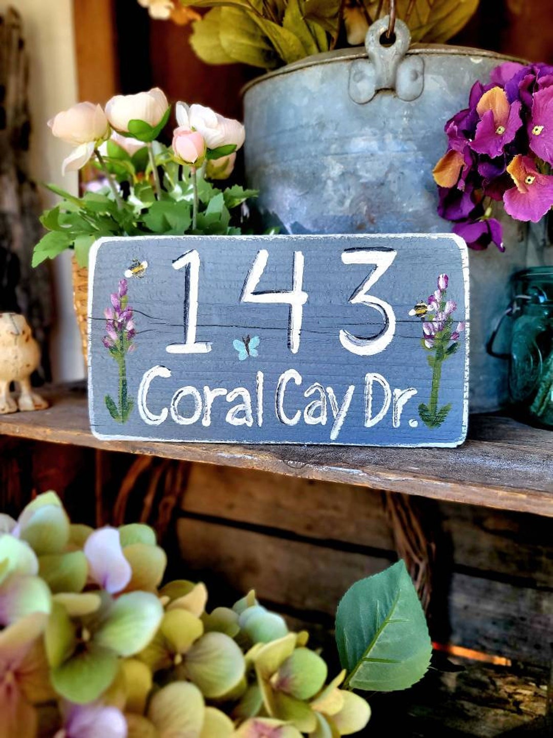 Hanging Wooden Address Sign,custom House Sign,number Address Sign