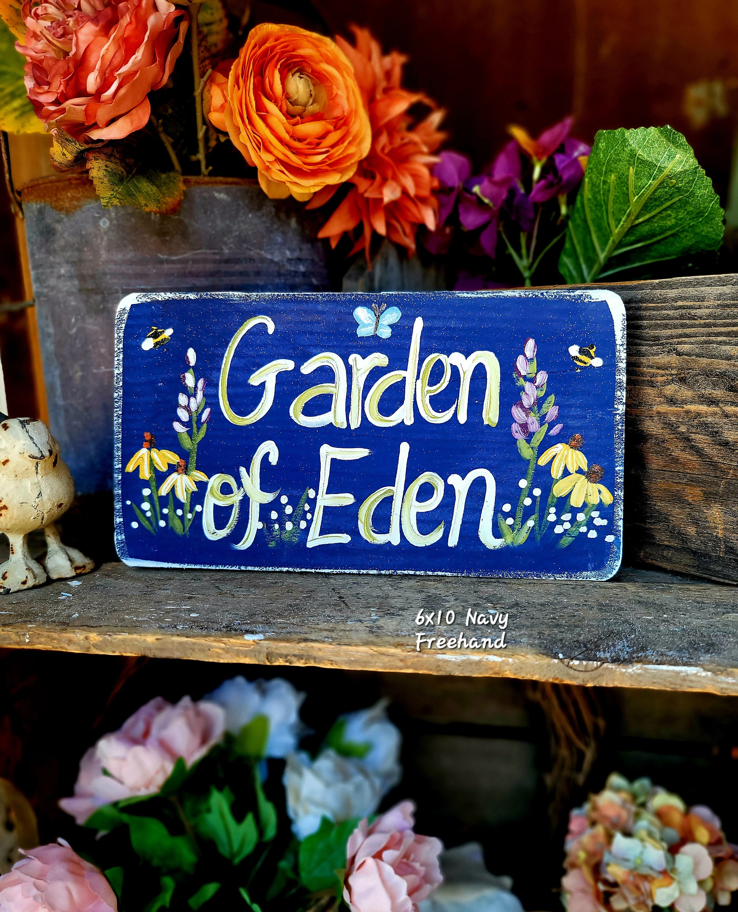 Garden sign,personalized gardening gift,children’s garden sign,yard