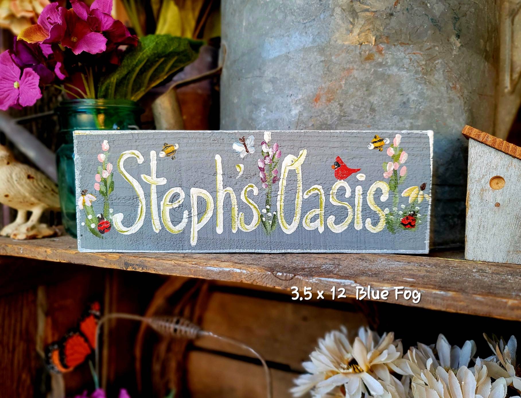 Personalize this sign by writing your choice of wording,font & artistic