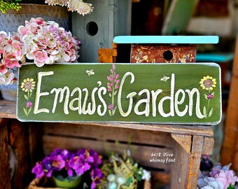 custom wood sign,garden sign personalized,wooden wall art,gardening gift for mom,outdoor sign,garden sign,birthday gift,personalized sign