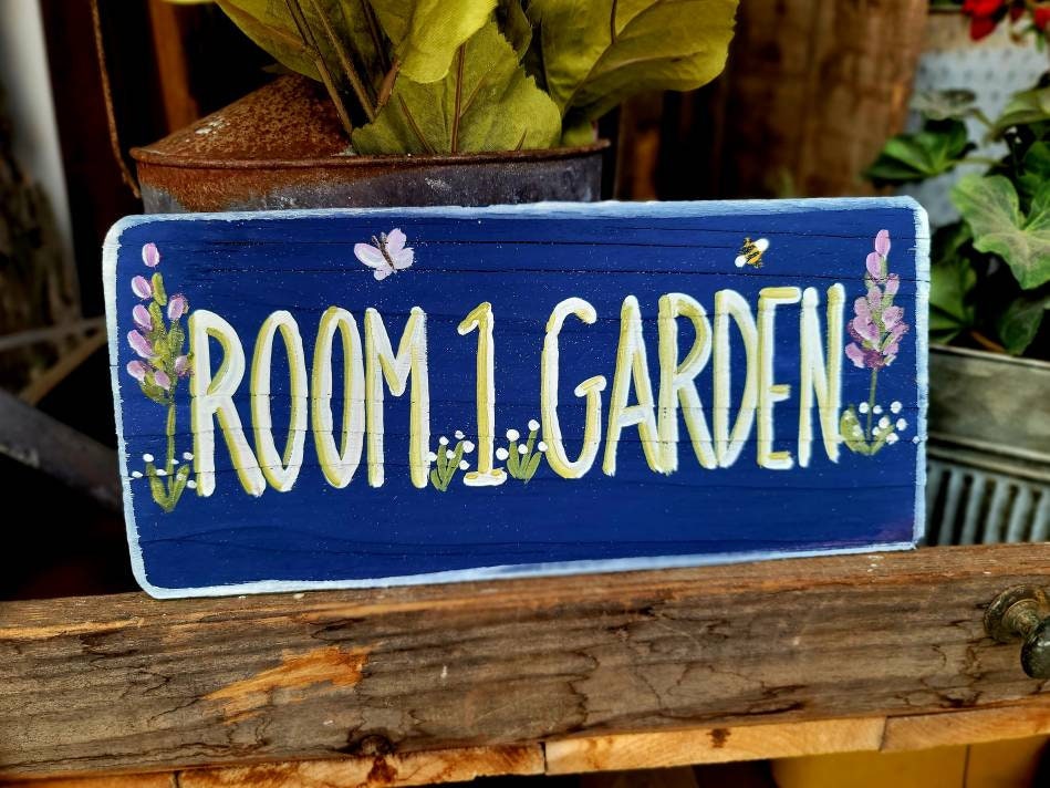 wooden garden sign,custom sign outdoor,outdoor home sign,personalized