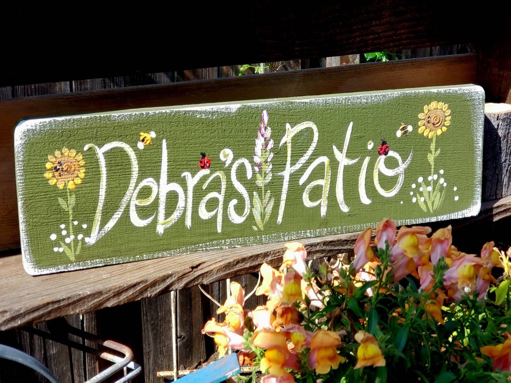 Custom signs for outdoor, garden gift,custom yard art,custom wood