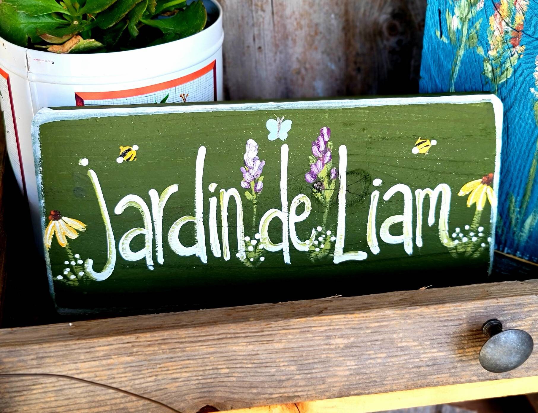 Garden sign outdoor,outdoor sign for home,outdoor sign personalized
