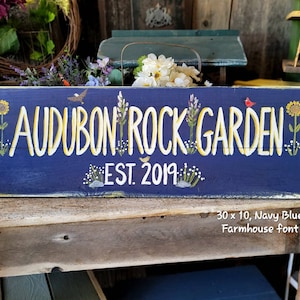 Custom sign for the outdoors,personalized wood sign,children&#39;s garden sign,custom stake sign,hand painted wood sign,home wall decor,sayings
