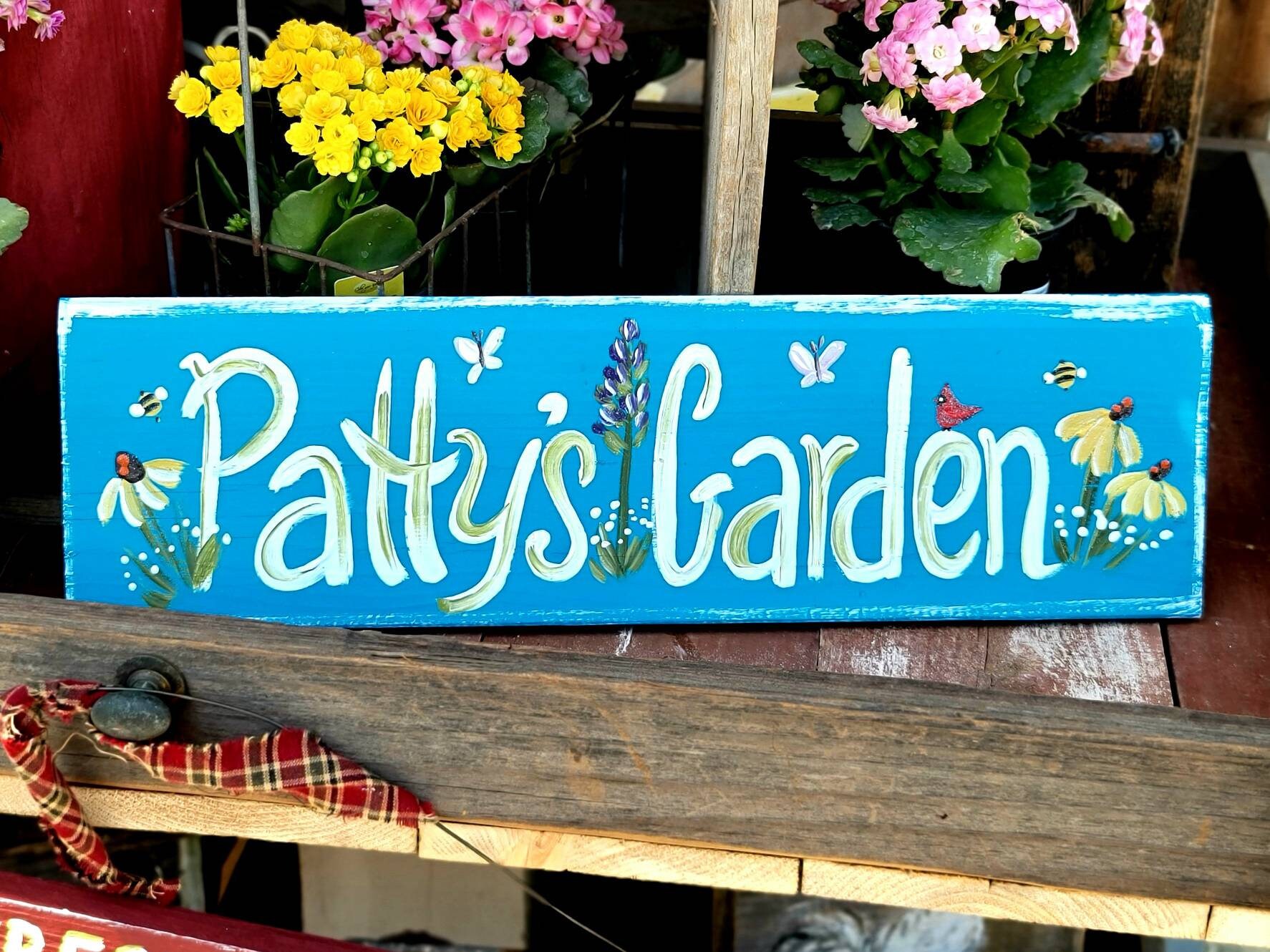 Garden sign outdoor,outdoor sign for home,outdoor sign personalize