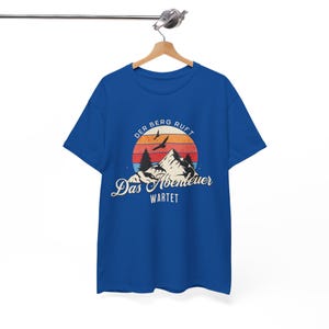 THE MOUNTAINS ARE CALLING T-Shirt | Adventure Awaits Hiking T-Shirt for Men, Mountaineering T-Shirt for Men, Gift for Mountaineers & Nature Lovers image 9