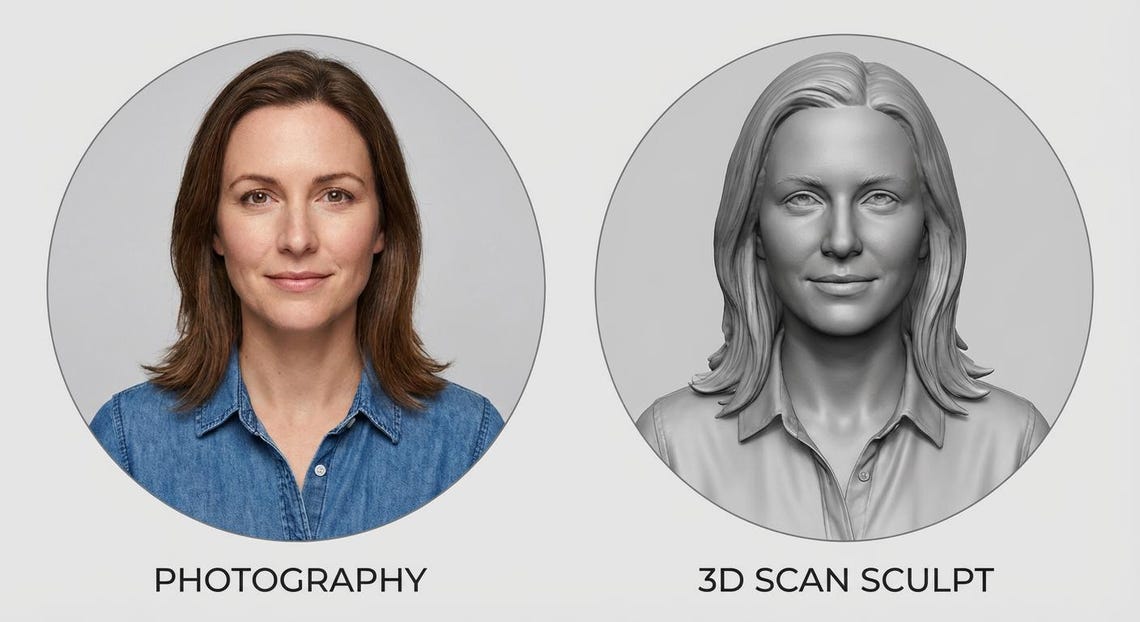 Custom Photo to 3D Model | Personalized Figurine (digital Download) - Etsy