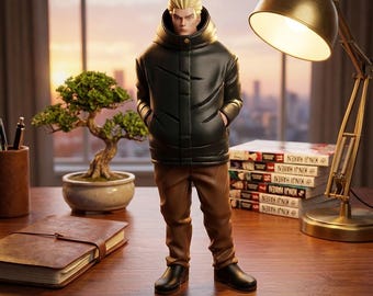 Kinji Hakari 3D Printable Figurine | Jujutsu Kaisen Anime (STL & GLB File)