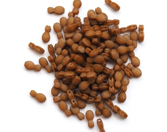 Miniatur Schiff Takelung Flaschenzüge - Violine / Geige Block 10er Pack