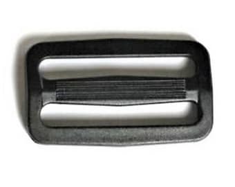 2" Plastic Bar Slide/Tri-glide Strap Adjuster - 2 pcs