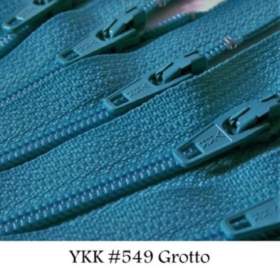 10 pcs. 7 YKK AllPurpose Zippers Assorted Colors Etsy