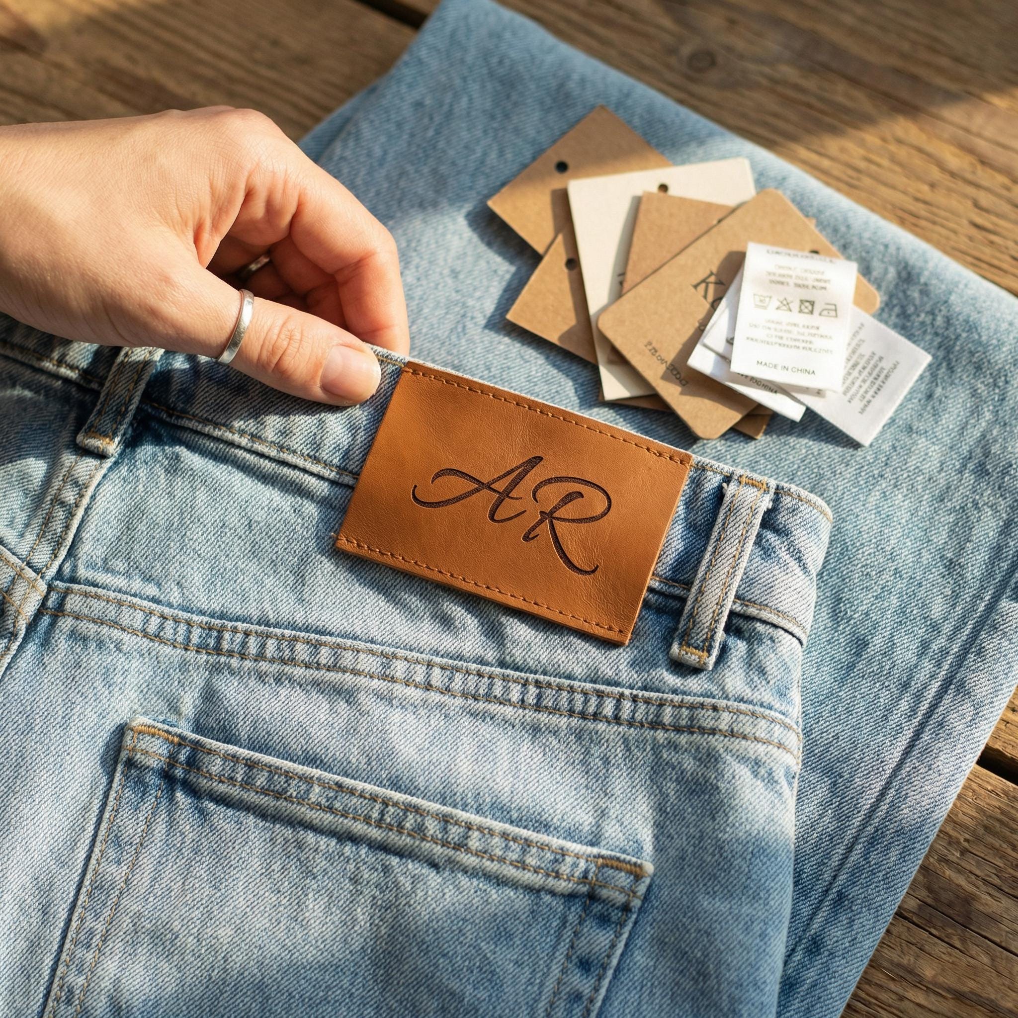Custom Jeans Tags - Etsy