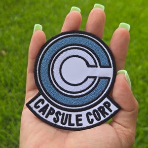 Dragon ball Capsule Corp Embroidered Patch