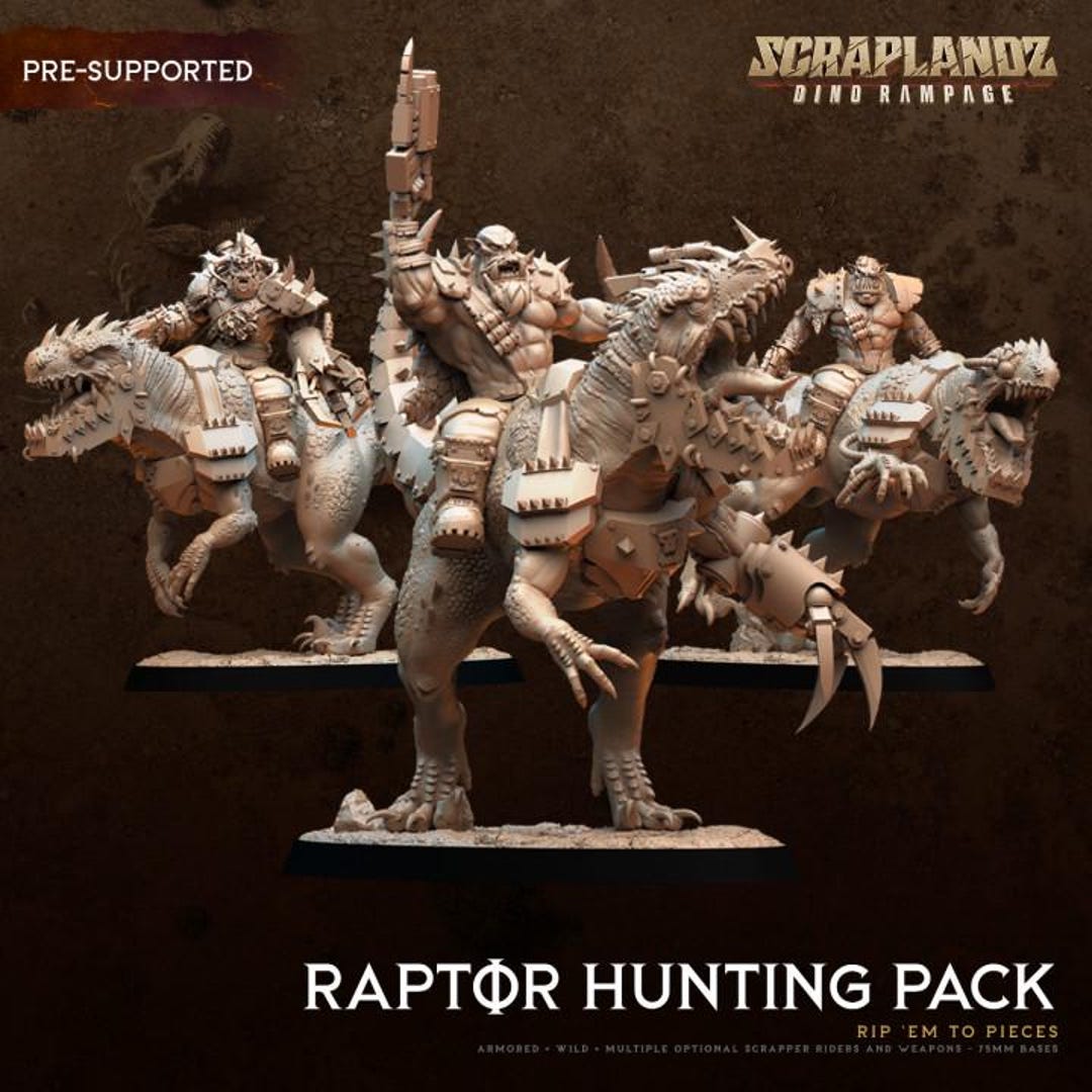 African Raptor Riders Raptor Riders by Dark Gods 70mm - Etsy