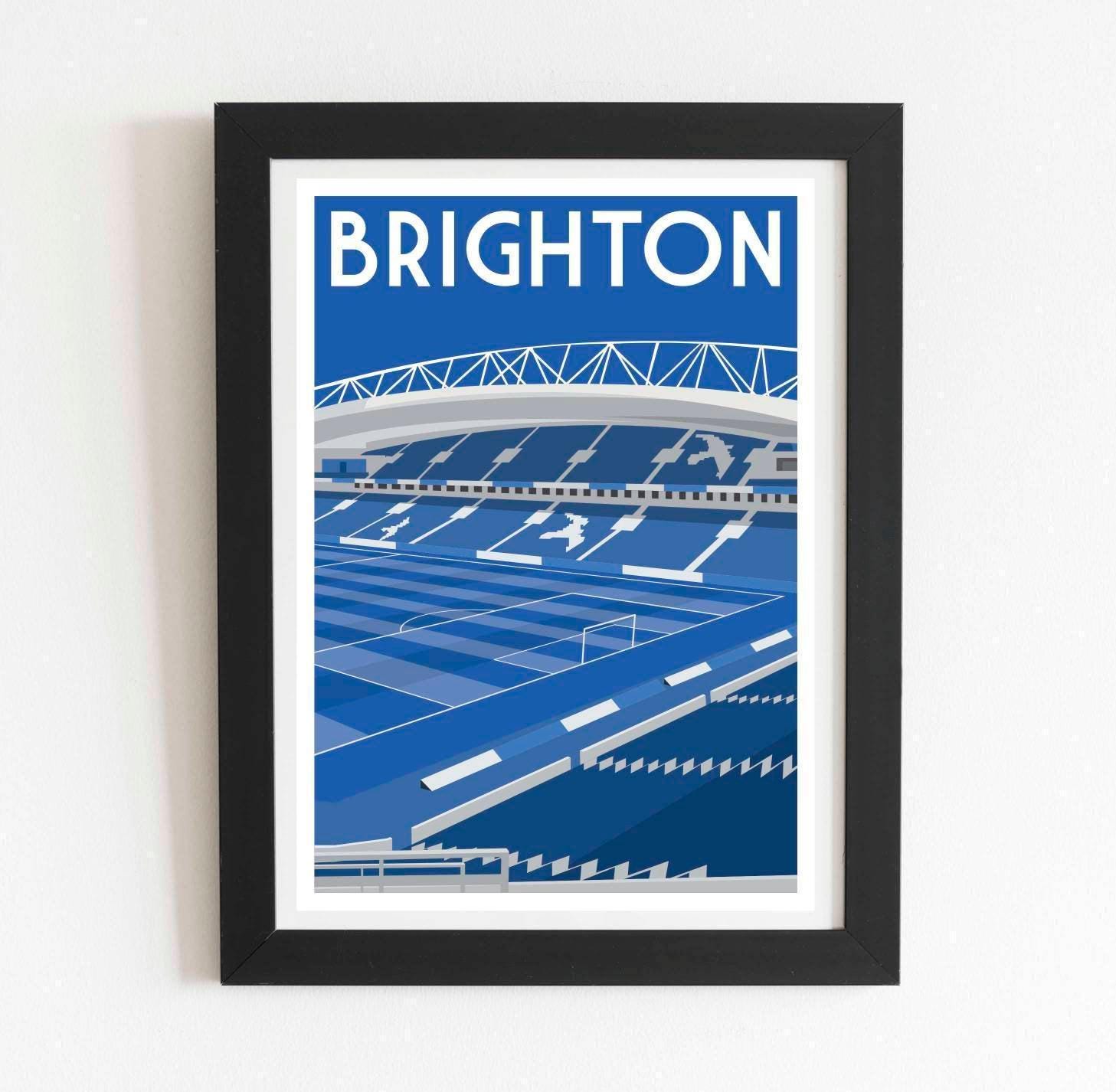Brighton fc poster - Etsy 日本