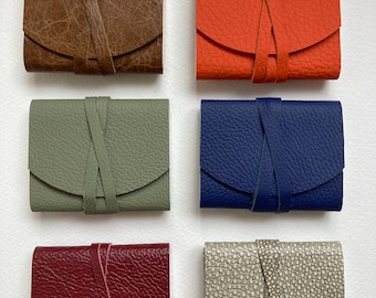 MINI, TINY, SMALL.  Leather Journals Leather Notebooks Leather Books. Selection of Colours.