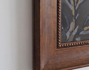 Hisense Canvas Frame TVs Antique Walnut Bronze Bezel - Minimalist Frame TV Decor