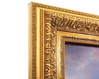 Sony TVs for Ornate Rustic Gold Frame TV-Decorative Bezel for 55-85 Inch Display