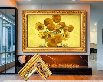Ornate Gold TV Frame for LG | Recycled Polymer, Frame-TV Style,Led and Oled