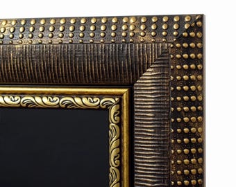 Samsung The Frame TVs Rich Antique Gold Ornate Bronze Frame