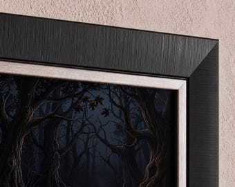 Samsung The Frame TVs Minimalist Modern Black Bezel