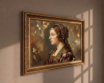 LG TVs Ornate Antiq Matte Gold Frame